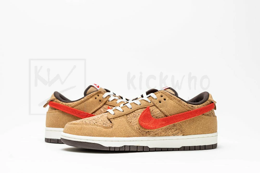 clot x dunk low sp cork