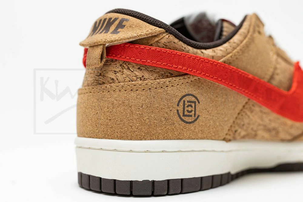 clot x dunk low sp cork