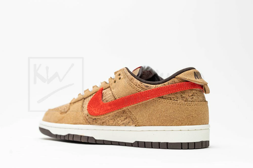 clot x dunk low sp cork