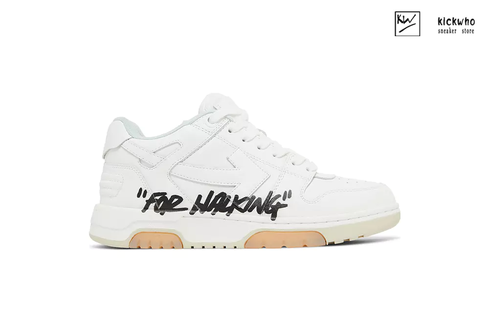 off-white wmns out of office for walking - white black