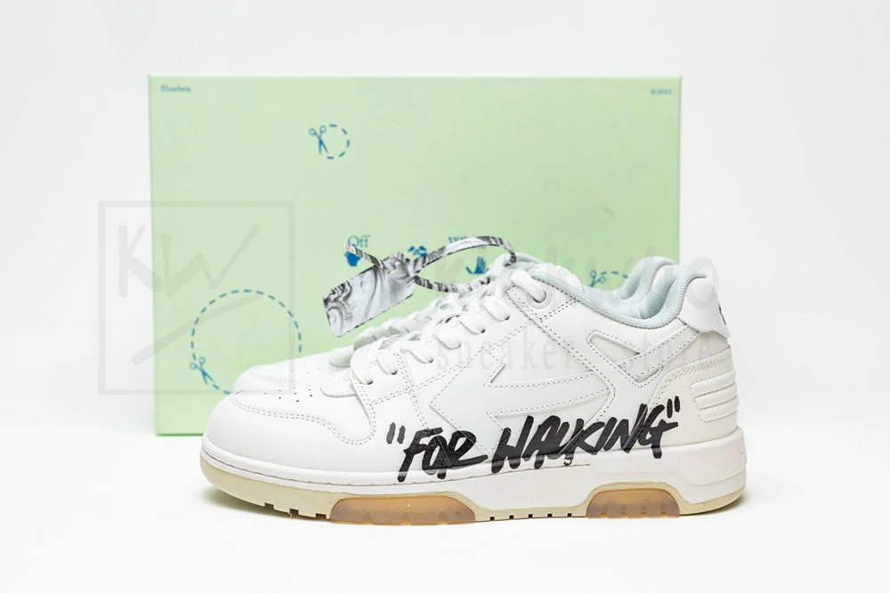 off-white wmns out of office for walking - white black