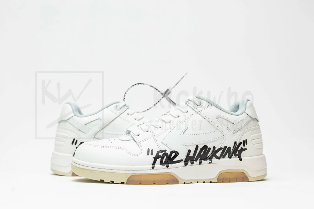 off-white wmns out of office for walking - white black