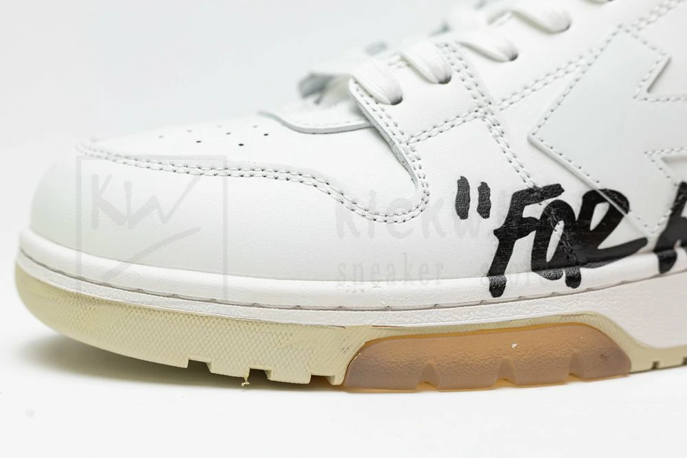 off-white wmns out of office for walking - white black