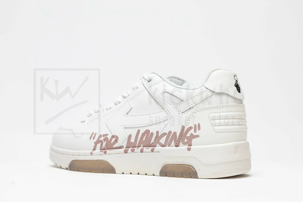 off-white wmns out of office for walking - white pink