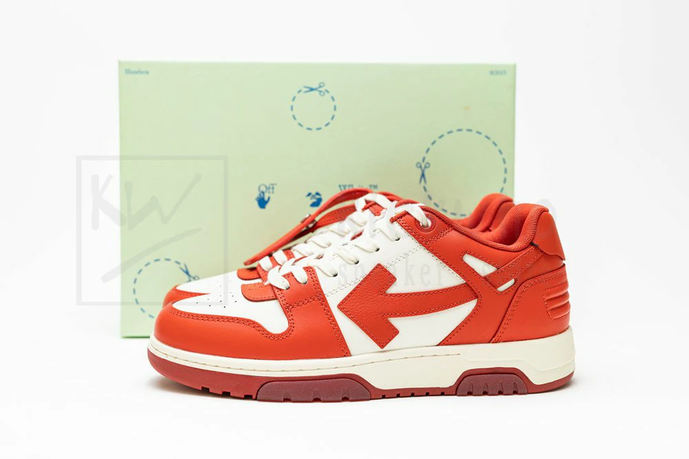 off-white out of office  red white