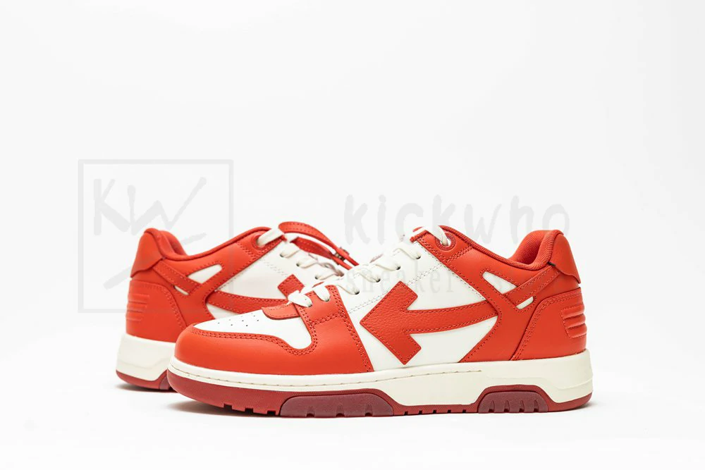 off-white out of office  red white