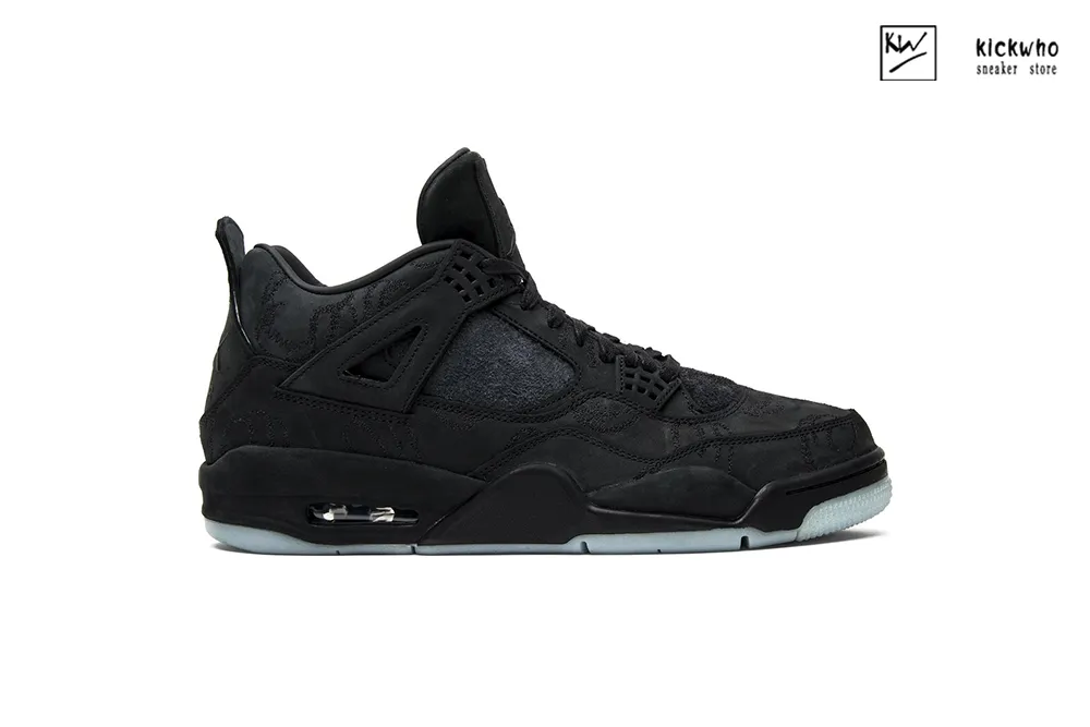 godkiller kaws x air jordan 4 retro black (size up to 16)