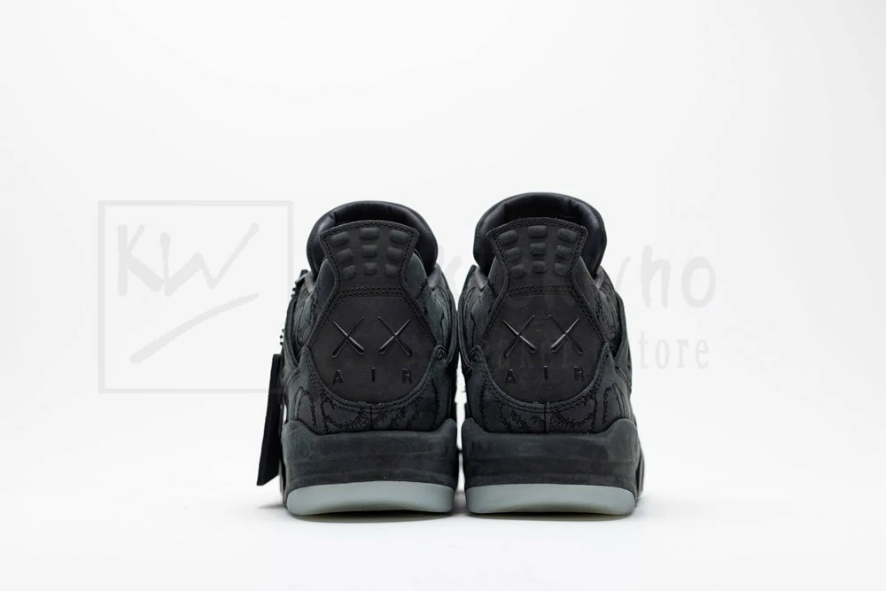 godkiller kaws x air jordan 4 retro black (size up to 16)