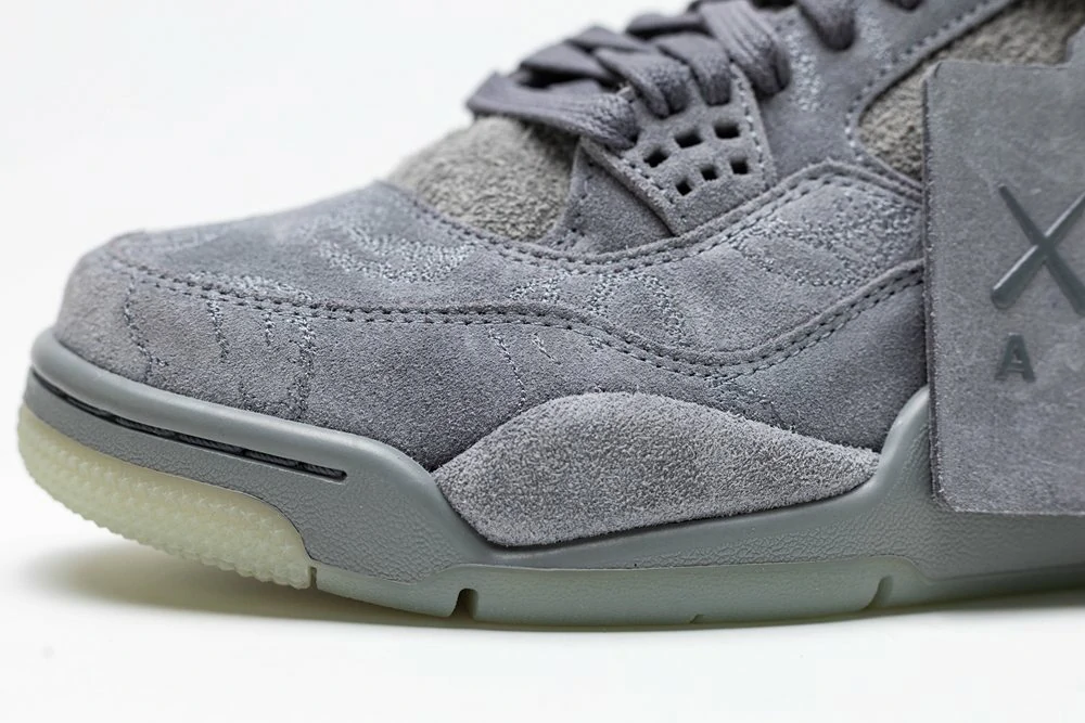 godkiller kaws x air jordan 4 retro cool grey (size up to 16)