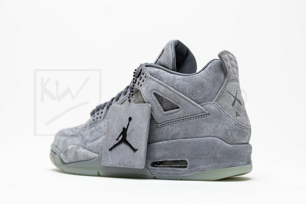 godkiller kaws x air jordan 4 retro cool grey (size up to 16)