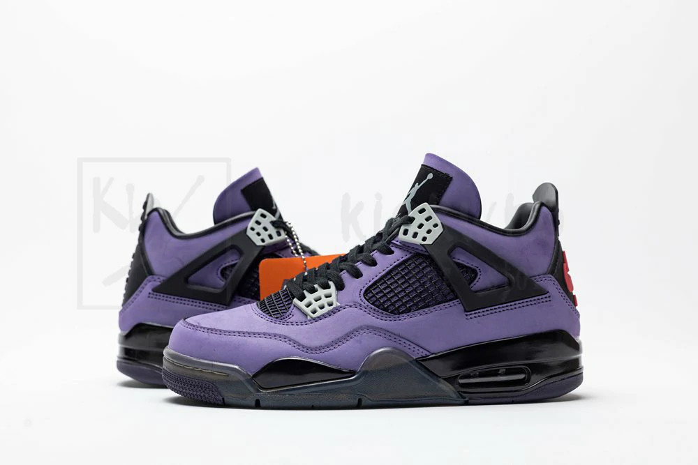 air jordan 4 x travis scott purple