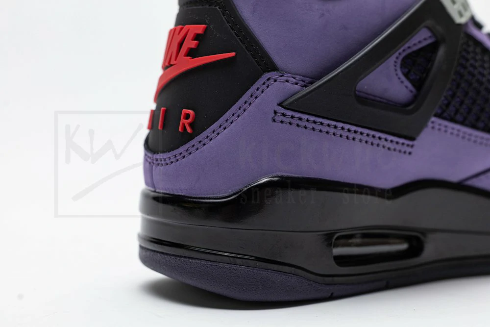 air jordan 4 x travis scott purple