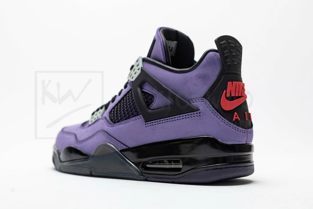 air jordan 4 x travis scott purple