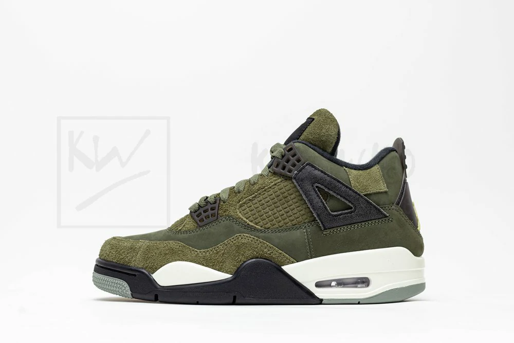 godkiller air jordan 4 retro se craft - olive