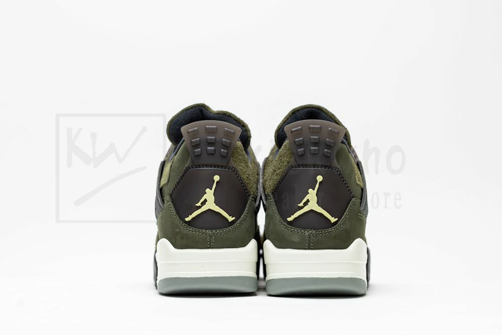 godkiller air jordan 4 retro se craft - olive