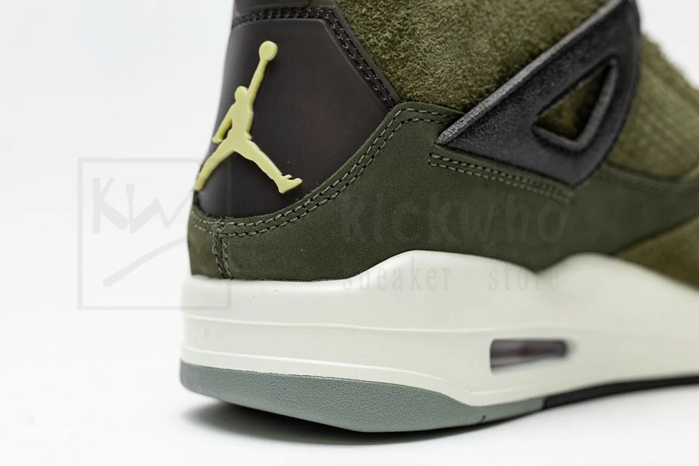 godkiller air jordan 4 retro se craft - olive