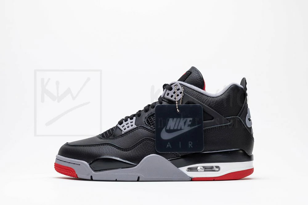 godkiller air jordan 4 retro bred reimagined (size up to 16)