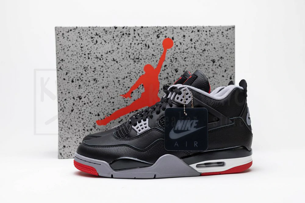 godkiller air jordan 4 retro bred reimagined (size up to 16)