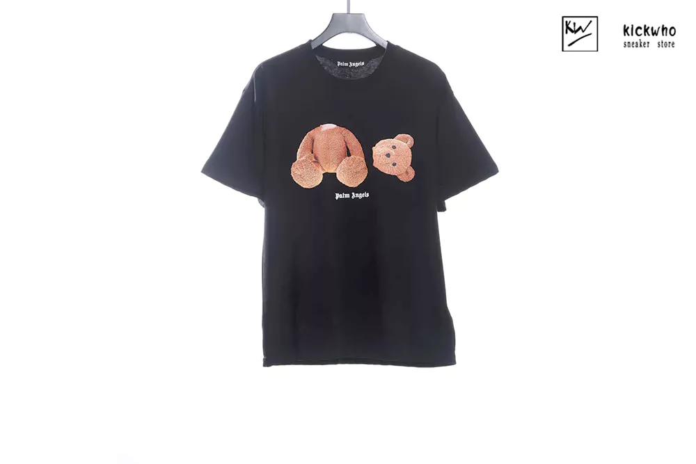 palm angels broken bear t-shirt brown/black