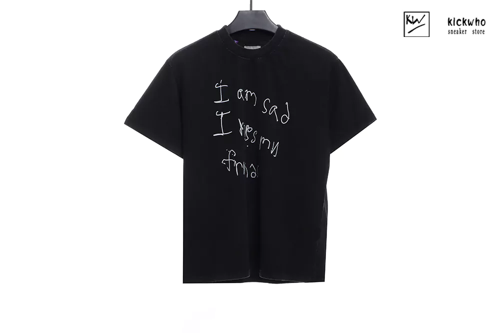 gallery dept.i am sad i miss my friends t-shirt black