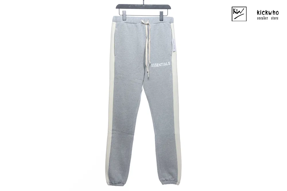 essentials graphic sweatpants grey