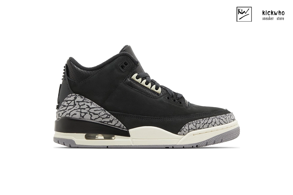 wmns air jordan 3 retro off noir