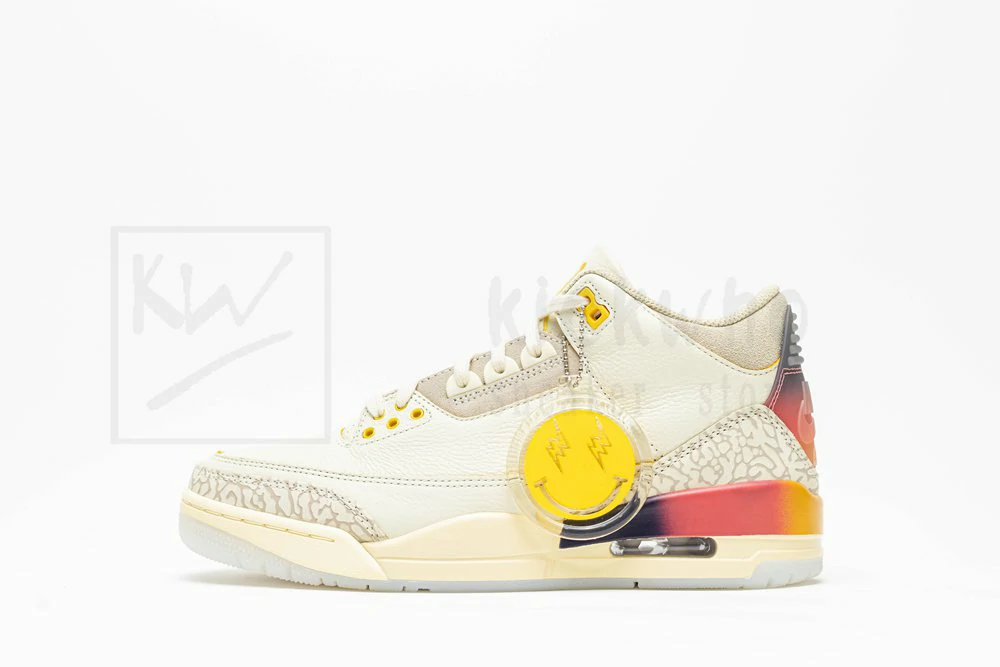 godkiller j. balvin x air jordan 3 retro medellín sunset