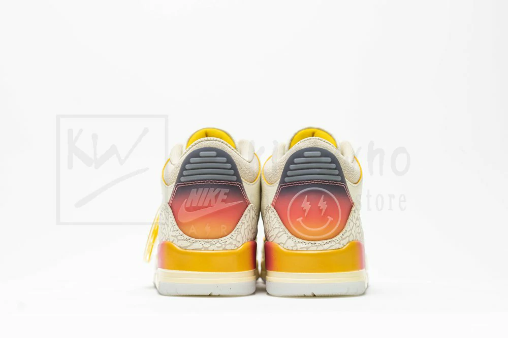 godkiller j. balvin x air jordan 3 retro medellín sunset