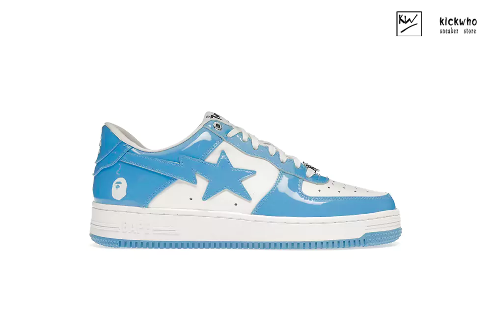 a bathing ape bape sta low blue