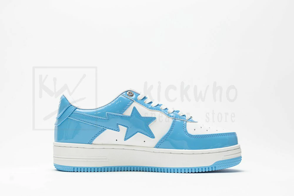 a bathing ape bape sta low blue