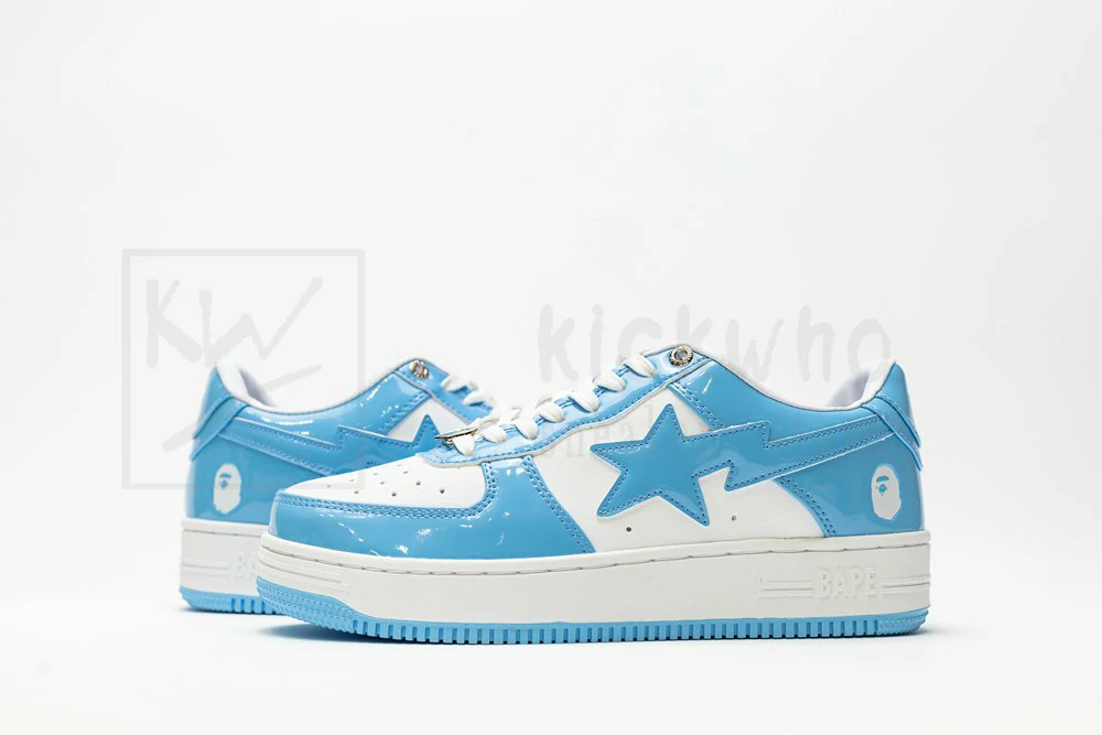 a bathing ape bape sta low blue