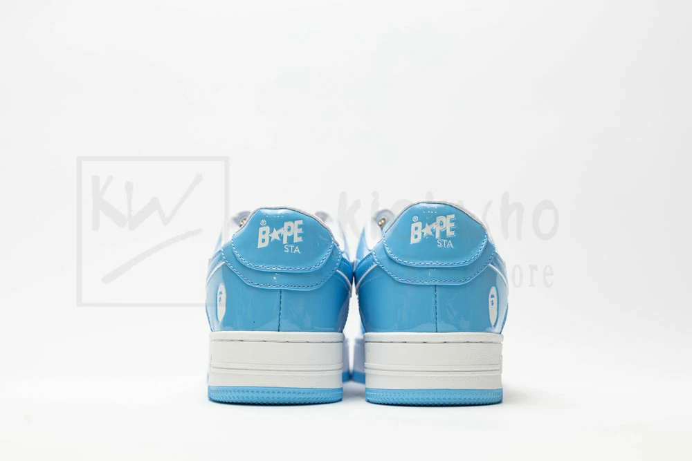 a bathing ape bape sta low blue