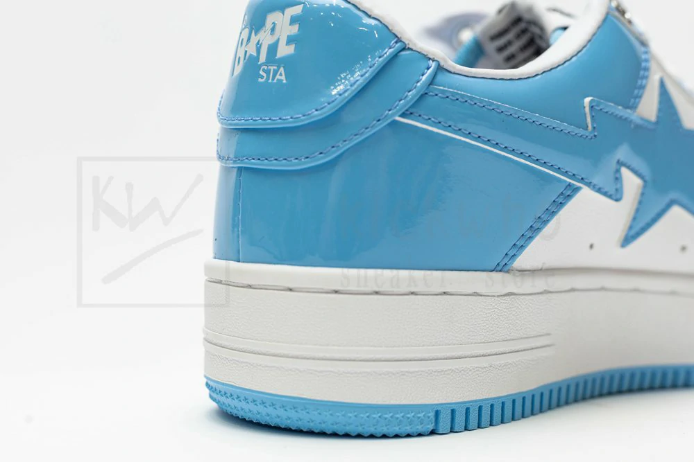 a bathing ape bape sta low blue