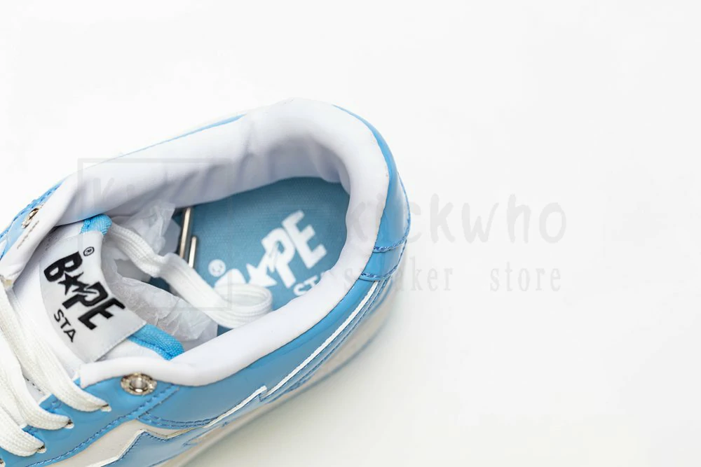 a bathing ape bape sta low blue