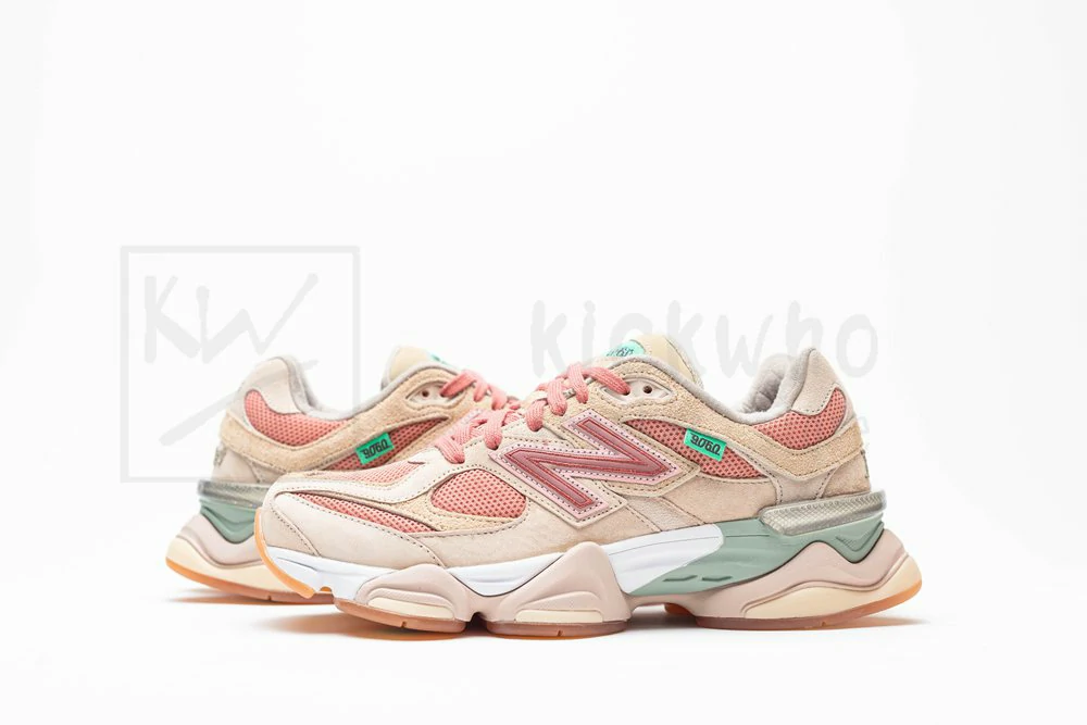 joe freshgoods x 9060 penny cookie pink