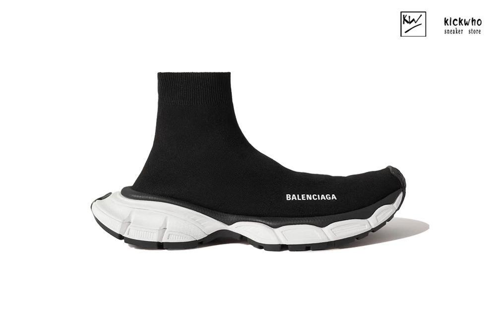 balenciaga 3xl speed  sneaker ''black white''