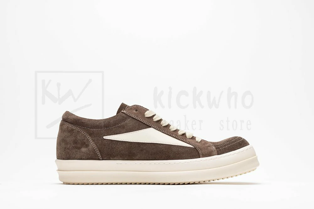 rick owens x chrome hearts white brown