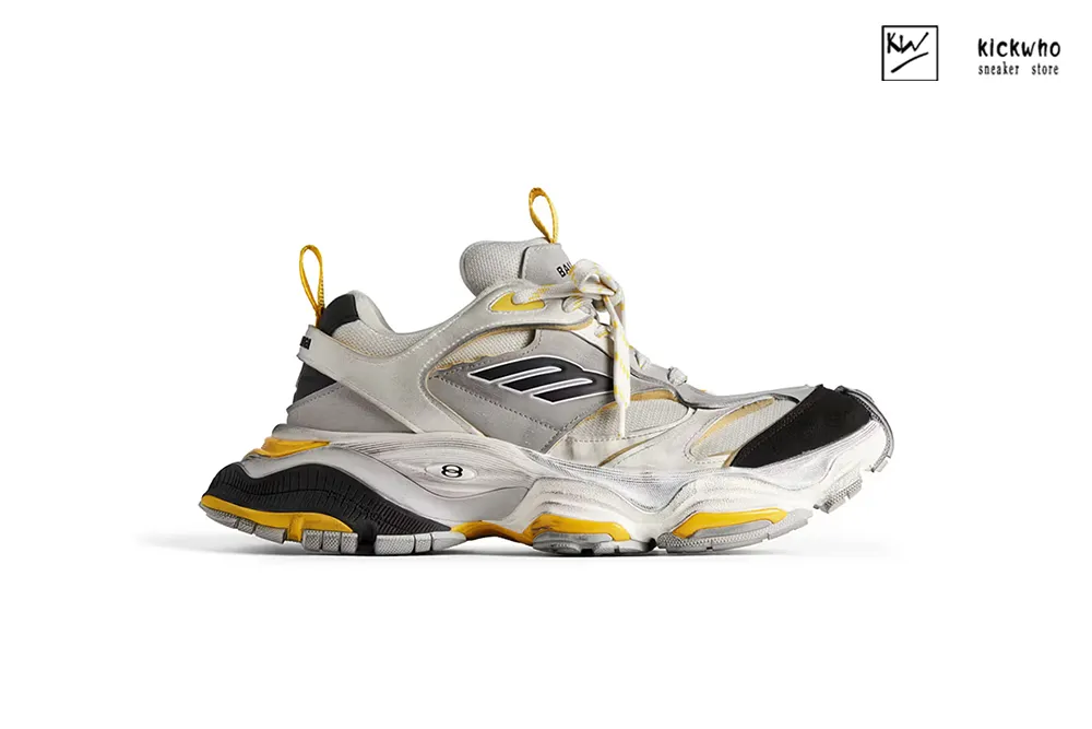 Ba*len*cia*ga cargo sneakers grey yellow