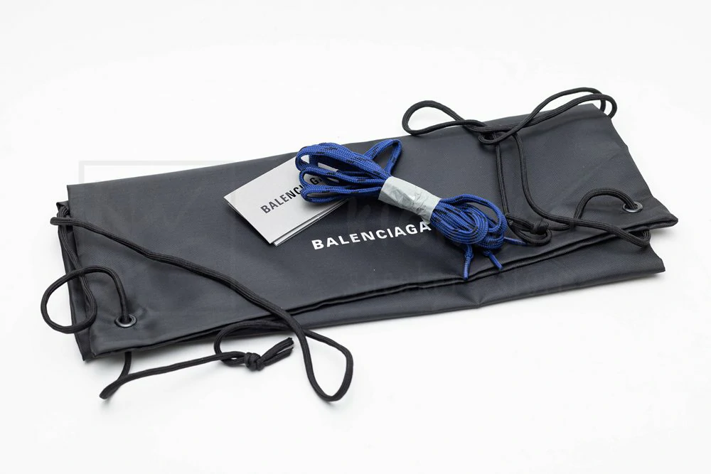 balenciaga cargo sneakers blue white