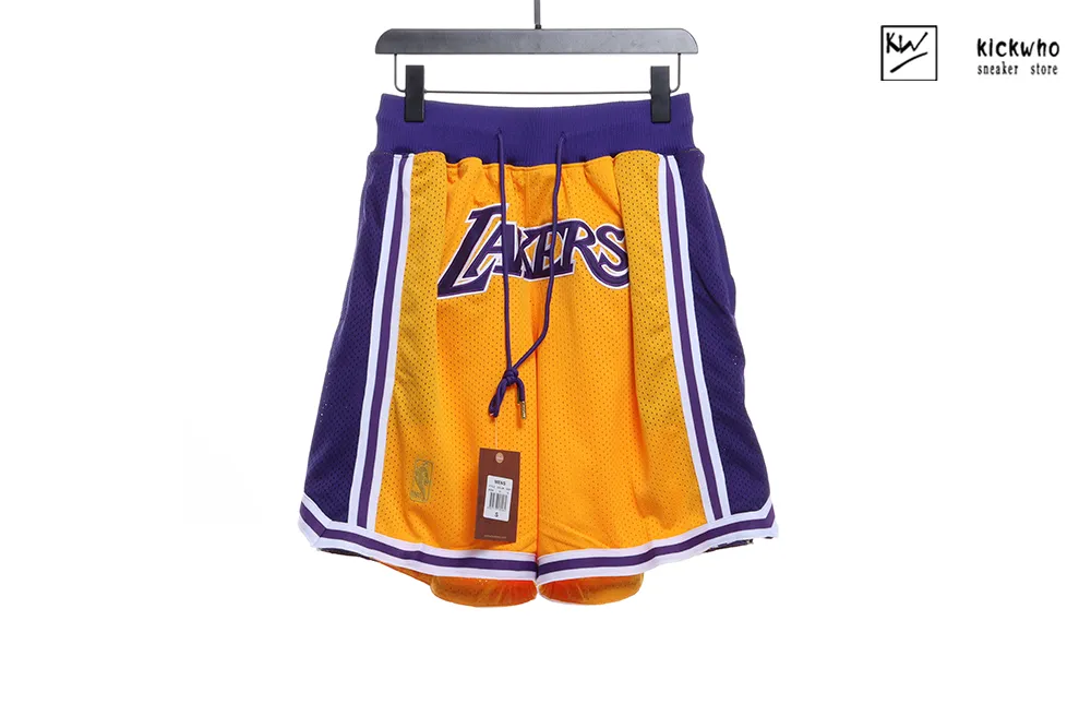 mitchell & nessnba just don shorts los angeles lakers 1996-97