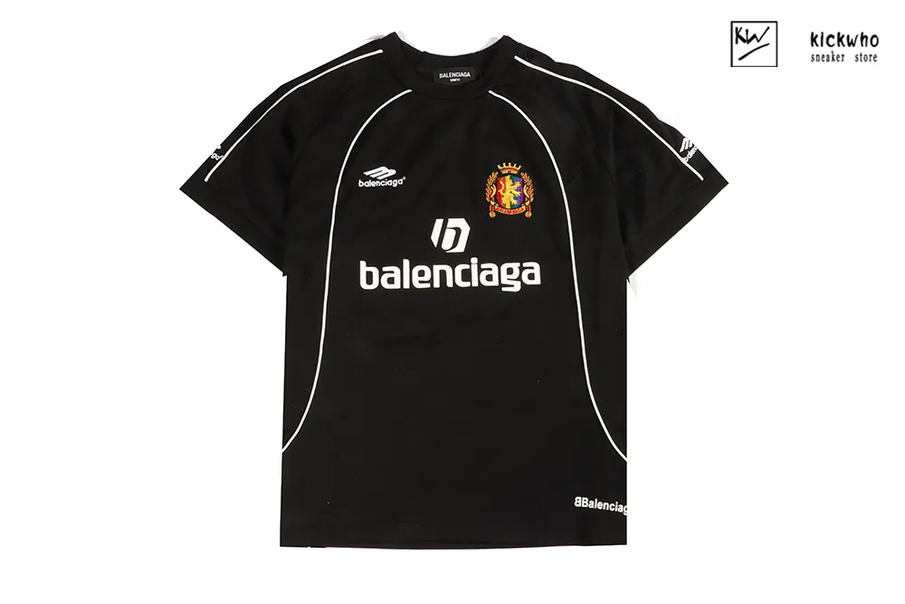 balenciaga man utd jersey black