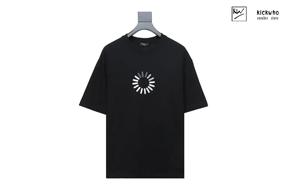 balenciaga network loading t-shirt black