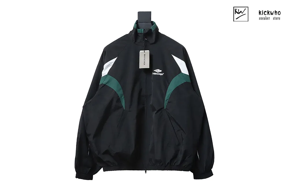 balenciaga splicing sports suit jacket