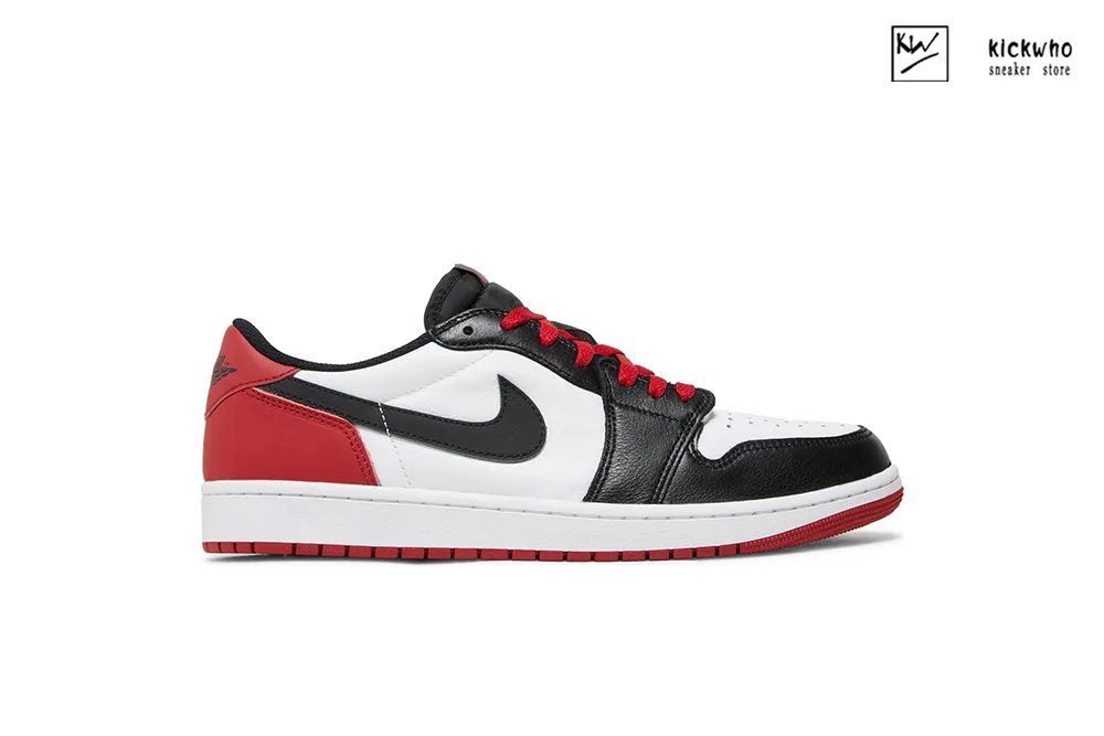 godkiller air jordan 1 retro low og ''black toe''