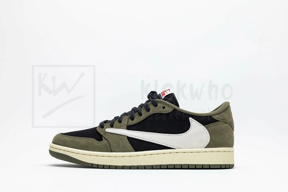 godkiller travis scott x air jordan 1 low black olive