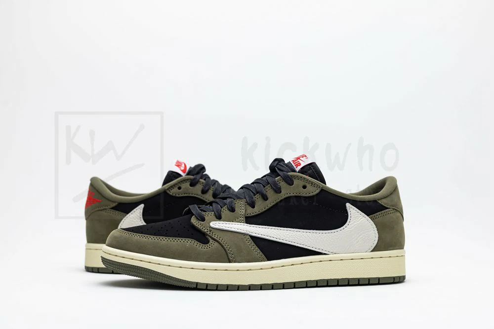 godkiller travis scott x air jordan 1 low black olive