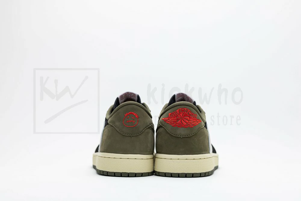 godkiller travis scott x air jordan 1 low black olive