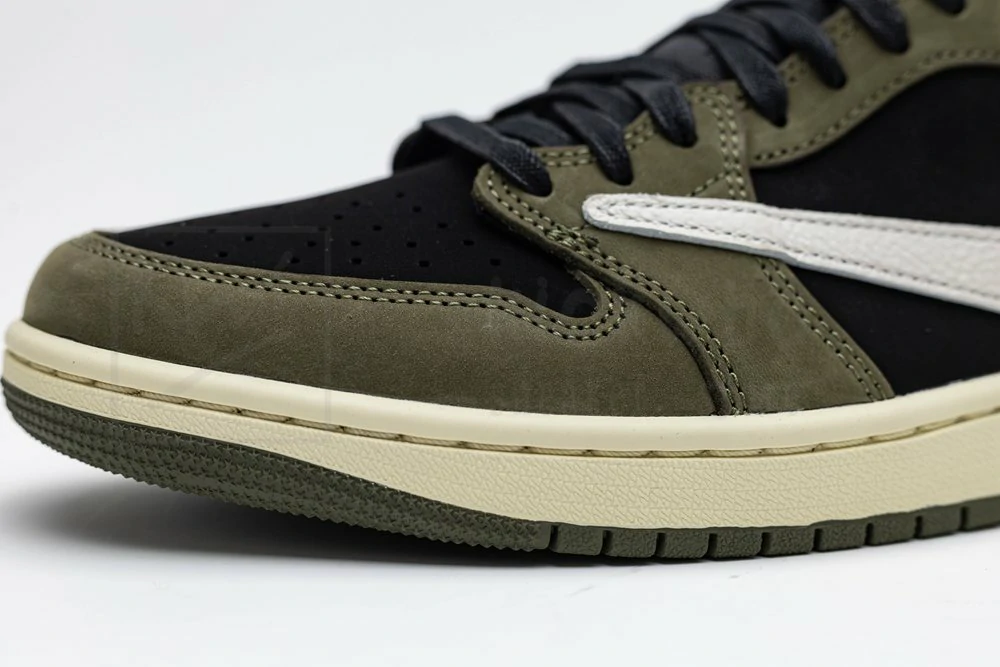 godkiller travis scott x air jordan 1 low black olive