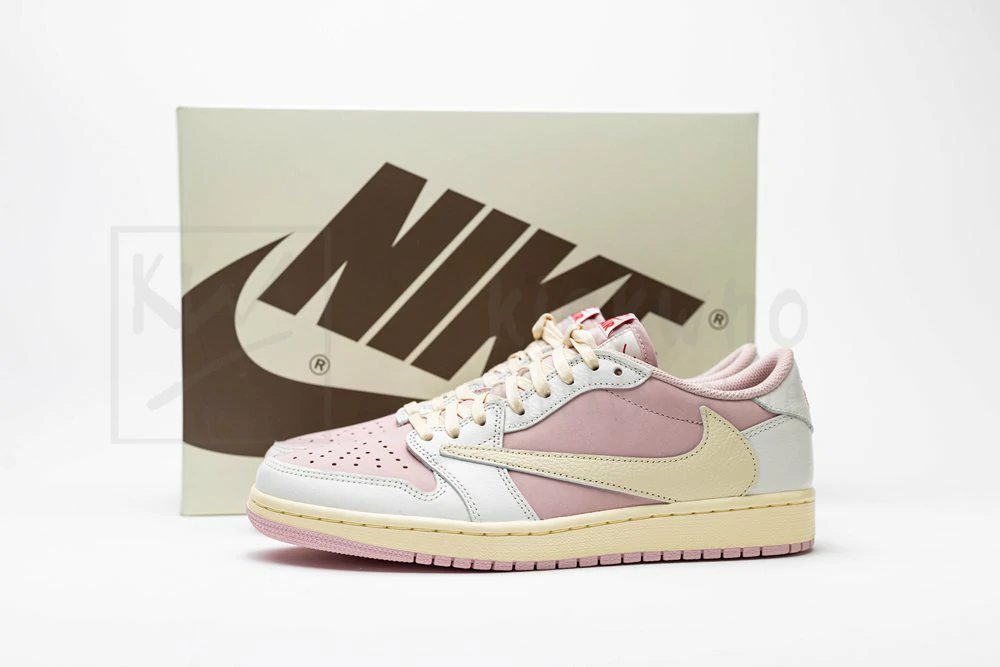 godkiller travis scott x aj1 low og "shy pink"