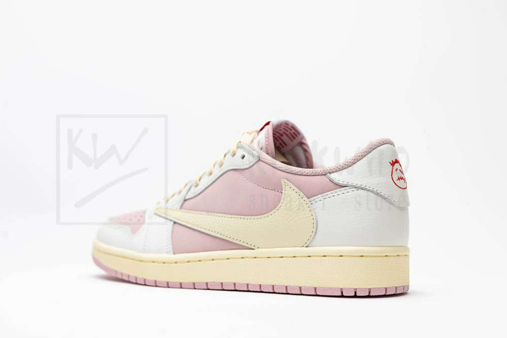 godkiller travis scott x aj1 low og "shy pink"